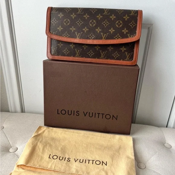 VINTAGE  LOUIS VUITTON POCHETTE DAME - Picture 2 of 13